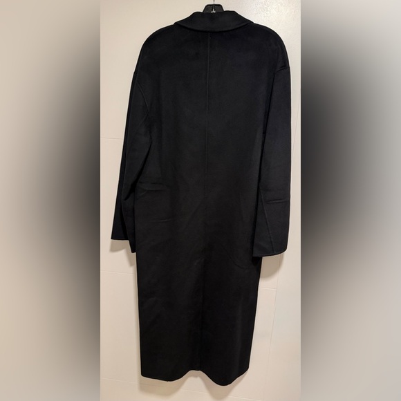 LouLou De Saison Borneo Wool Cashmere Coat, XS, Black - Picture 7 of 11